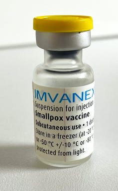 Dose d’Imvanex « suspension for injection, Smallpox vaccine »