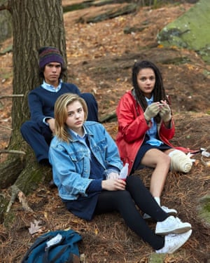 Forrest Goodluck, Chloë Grace Moretz and Sasha Lane in The Miseducation of Cameron Post